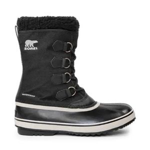 Sorel Men's 1964 Pac Nylon Winter Snow Boots WP Black | Brand New In Box Size 9
